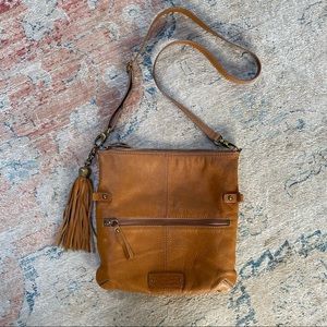 Lucky Brand Genuine Leather Crossbody Bag